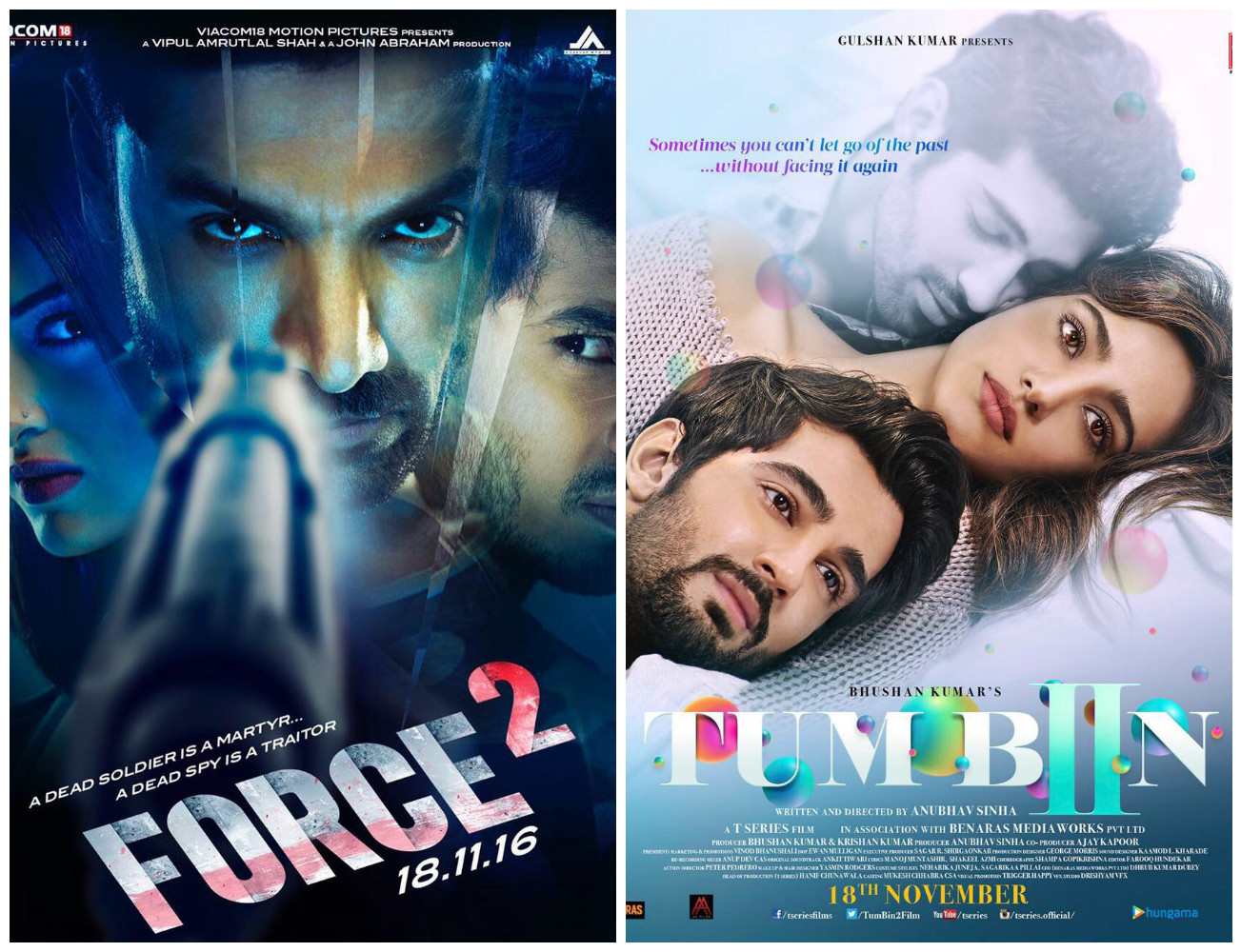 Box Office Report: Force 2 and Tum Bin 2 show minimal growth on Day 2!